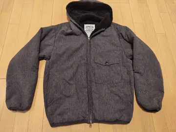 레미라 샴브레이 보아 후드 [ 사이즈 L ] [ 컬러 그레이 ]