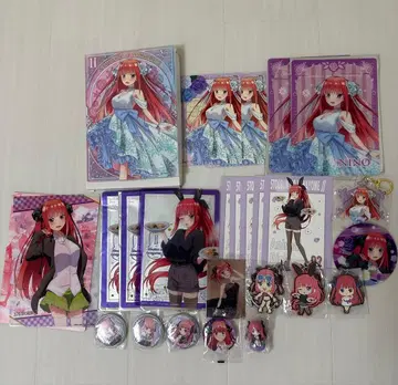 5등분의 신부 나카노 니노 캬랏토 복권 아크릴 아트 패널 컬렉션 시트