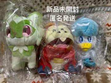 포켓몬 스타팅 포켓몬 봉제 인형 냐오하 뜨아거 쿠와스 묶음 판매