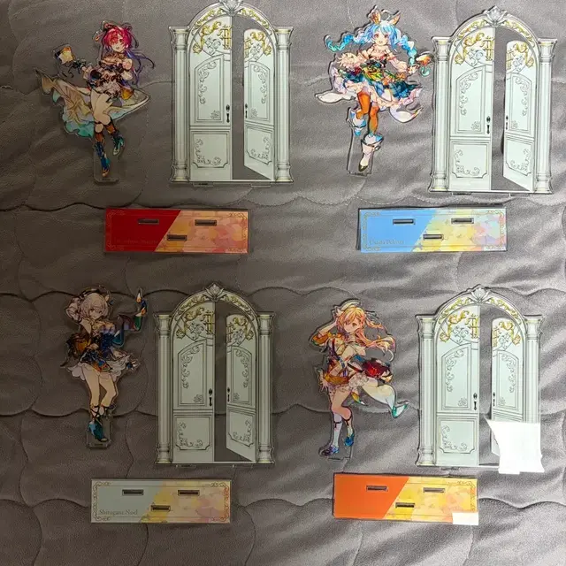 홀로라이브 판타지 3기생 아크릴스탠드(마린 페코라 노엘 후레아)