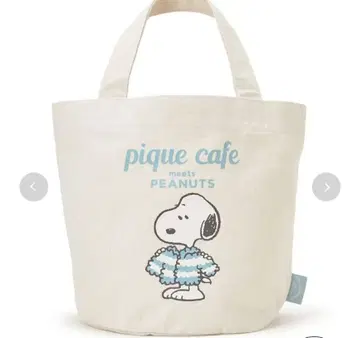 젤라또피케 x PEANUTS 토트백