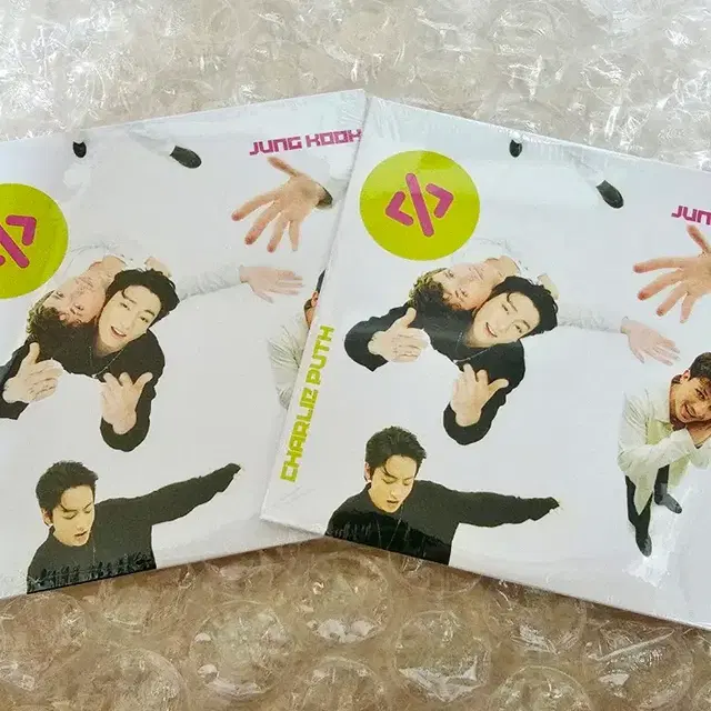 방탄 정국 찰리푸스 콜라보 left and right cd 미개봉