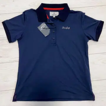 BRIEFING 네이비 피케 셔츠