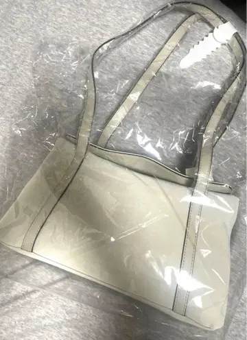 TRIDEEP 화이트 숄더백