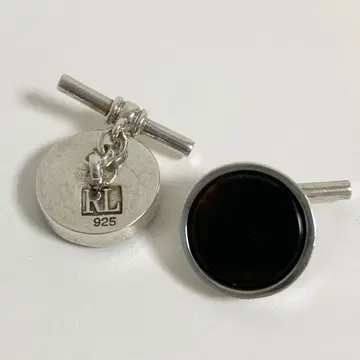 RL 랄프 로렌 925 실버 커프스