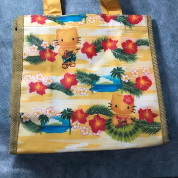 산리오 일광화상 키티 비닐 토트백 헤이세이 레트로