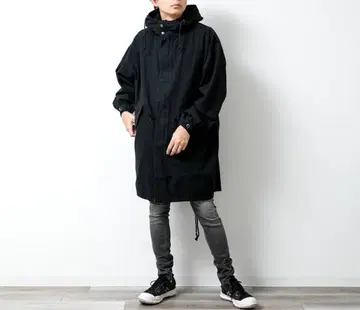 모즈 코트 블랙 사이즈 L