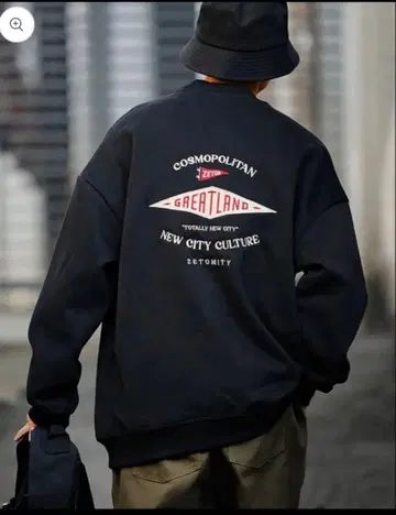 프립스 백 로고 프린트 M 사이즈