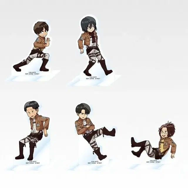 진격의거인 제일복권 H상 아크릴 스탠드 굿즈 리바이 한지 에렌 미카사