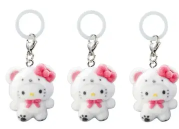 헬로키티 메지루시 액세서리 산리오 포근포근 스노우 3개 세트