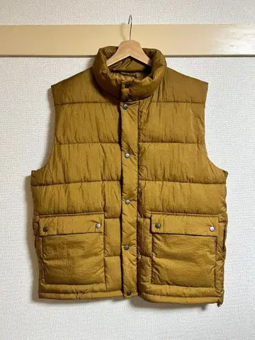 어반 리서치 다운 베스트 머스타드 2 포켓