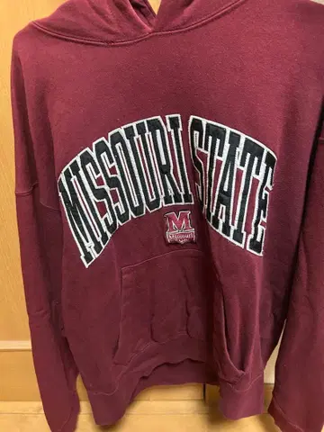 Missouri State 버건디 후드티 무료배송 라스트 익명 배송