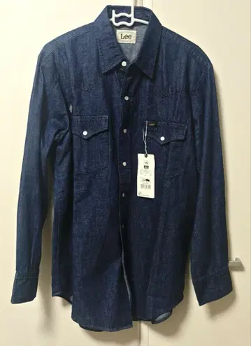 리 웨스턴 셔츠 다크 블루