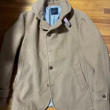 초레어 RAGEBLUE 울 코트 베이지