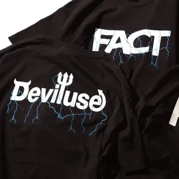 FACT x Deviluse 반팔 티셔츠 새상품 L 사이즈