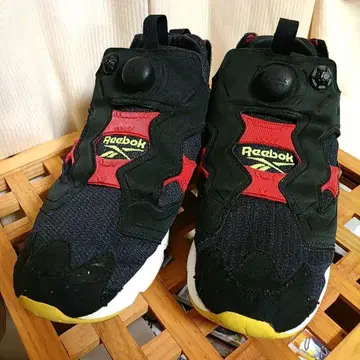 펌프 퓨리 Reebok Instapump Fury 블랙/빨간색 리복
