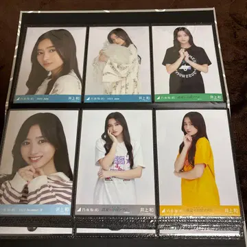 노기자카46 브로마이드 이노우에 와카 묶음 판매 6장