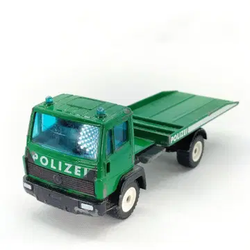 당시 제작 독일 지크 독일 경찰 폴리스 레커 자동차 미니카