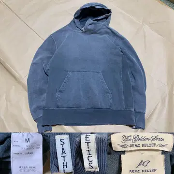 REMI RELIEF 후드티 맨투맨 그레이 M 릴리