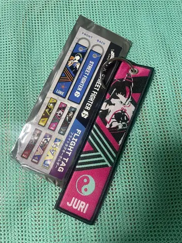 스트리트 파이터 6 플라이트 택 키링 쥴리