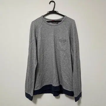 VICTORINOX 롱티 트레이닝복 그레이 네이비 M 남성용