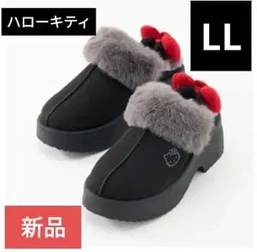 LL 사이즈 택 포함 새상품 산리오 헬로키티 여성용 신발 블랙