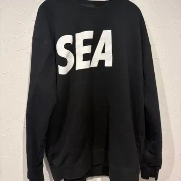 WIND AND SEA 윈드앤씨 맨투맨 XL 사이즈 블랙