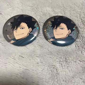 하이큐 쿠로오 테츠로 코스모 월드 캔뱃지