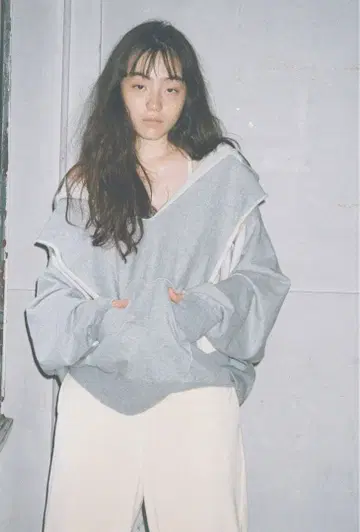 papier [ 파피에 ] Broken parker 그레이