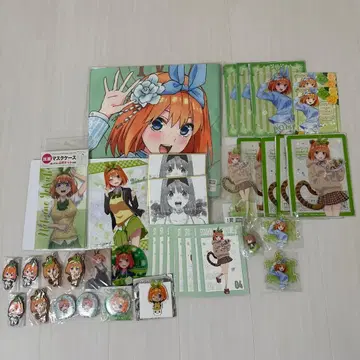 5등분의 신부 나카노 네잎 캬라토 복권 아크릴 스탠드 멀티 크로스