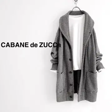 CABANE de ZUCCa 롱 니트 가디건