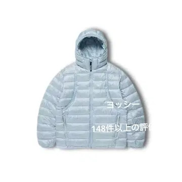 CAVISH 다운 자켓 다운 코트 후드 부착