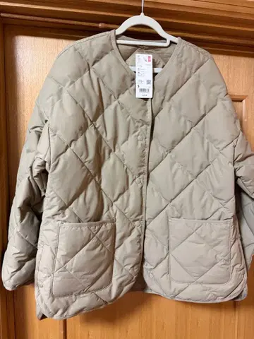UNIQLO 리버서블 자켓 S 베이지