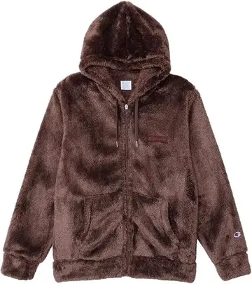 [챔피온] 풀 집업 후드티 보아 플리스 지퍼 후디드 자켓