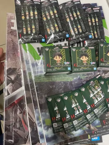 애니메이션 캐릭터 아크릴 키링 다수