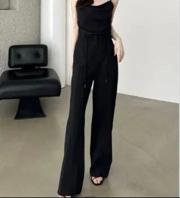 maison celon drawstring jogger pants