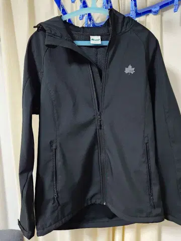 LOGOS 블랙 마운틴 후드티 윈드 브레이커 L 사이즈