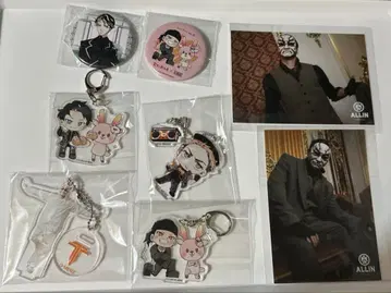 O-MENZ 오멘즈 아크릴 키링, 캔뱃지, 브로마이드 등