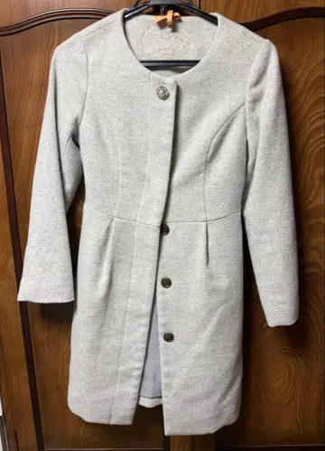 MAJESTIC LEGON 롱 코트 그레이