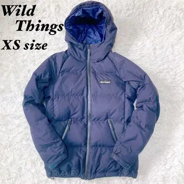 [ 새상품급 ] 와일드 띵스 다운 자켓 네이비 XS