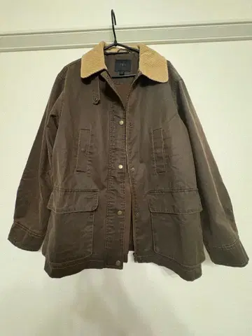 ZARA 브라운 커버올