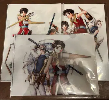 환상수호전전 환상 박물관 클리어 파일 A5 A B C 세트