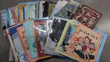 애니메이션 계열을 중심으로 한 클리어 파일 150매 세트