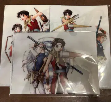 환상수호전전 환상 박물관 클리어 파일 A5 A B C 세트