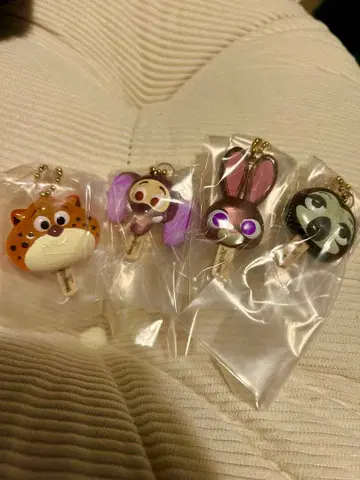 주토피아 아이스캔디 참 4종 세트