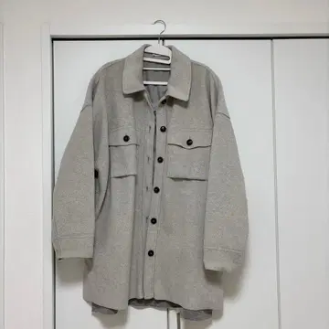 jeanasis 그레이 오버 사이즈 자켓