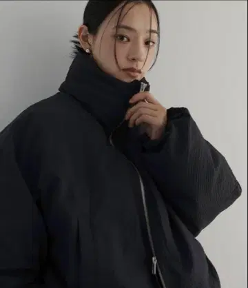 hellam 패딩 숏 다운 자켓 BK2