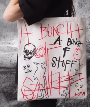 조니 뎁 회화전 토트백 A Bunch of Stuff