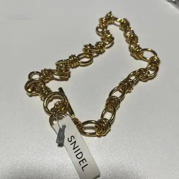 SNIDEL 골드 체인 목걸이 정가 10450