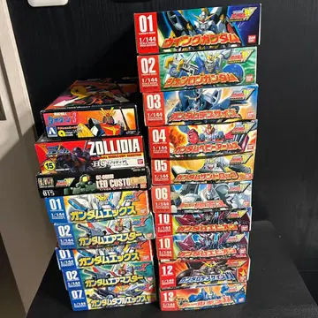 w 건담 건담 엑스 등 건담 프라모델 14체 구 키트